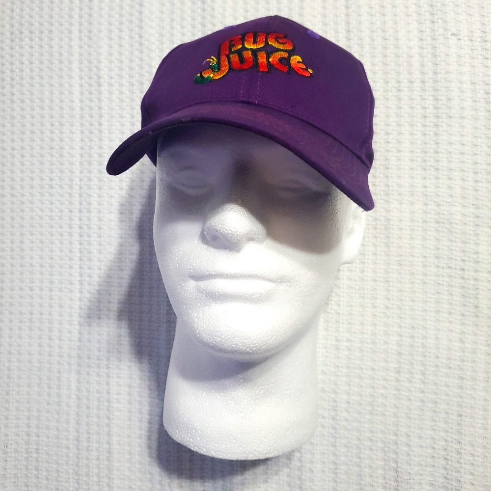 Retro Bug Juice Purple Kids Strapback Baseball Cap